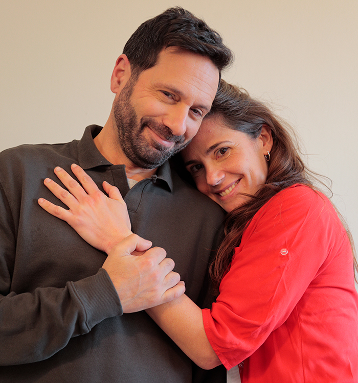 Foto de la pareja